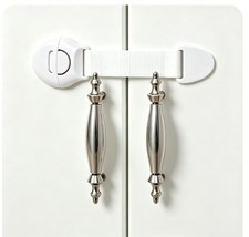 10x Baby Child Safety Lock PP+ABS Proof Cabinet Cupboard Drawer Fridge Pet Door Baby Drawer Lock price