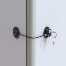 Child Safety Lock for Refrigerator, Cabinet, Drawer, Freezer & Door with 2 Extra Baby Drawer Lock price