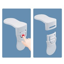 5Pcs Baby Safety Locks Protective Drawer Lock Anti-Pinch Hand Baby Refrigerat Baby Drawer Lock price