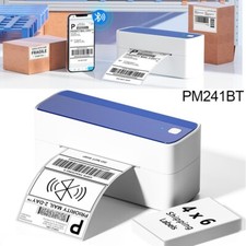 Bluetooth Shipping Label Printer 4x6 Label Maker Business Address Lot Packages Address & Label Software price