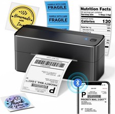 Bluetooth Thermal Label Shipping Printer 241BT Wireless Address Label Maker LOT Address & Label Software price