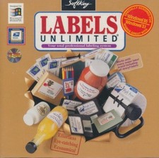 Labels Unlimited PC CD print for inventory addresses, folders labeling system! Address & Label Software price