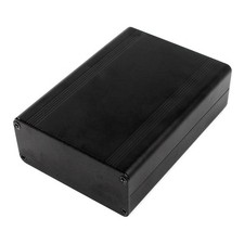 Black Aluminum Project Box Electronic Enclosure Case 124mmx88mmx38mm Project Box price