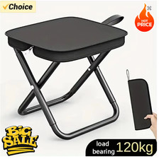 Portable Folding Camping Chair Lightweight Fishing Stool Picnic Hiking Seat Folding Stool price