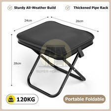 Small Folding Stool Travel Chair Portable Lightweight Fold Up Stool Seat Outdoor Folding Stool price