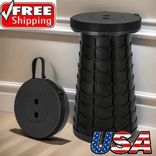 Folding Stool Portable Telescopic Chair Seat Camping Retractable Outdoor Fishing Folding Stool price