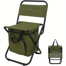 Portable Folding Camping Chair, Lightweight Backrest Stool Compact Folding Folding Stool price