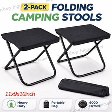 2 Portable Folding Stool, Camping Stool for Adults Fishing Hiking with Carry Bag Folding Stool price