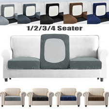 1/2/3/4Seat Stretch Jacquard Individual Sofa Cushion Covers Couch Seat Slipcover Furniture Cushion Cover price