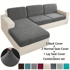 L-shaped sofa cushion cover, elastic washable sofa furniture protective cover Furniture Cushion Cover price