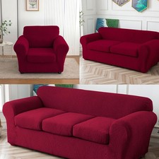 Waterproof non-slip leaf jacquard stretch sofa cover with cushion cover Furniture Cushion Cover price