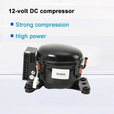 12V 24V DC Refrigeration Compressor for Fridge Freezer Marine QDZH25G R134a Built-in Refrigerators price