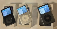 Apple iPod Classic 7th Generation 160GB w/ Accessories Taptic Haptic Feedback MP3 Player & iPod Accessories price