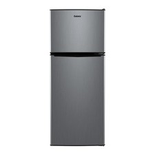 Galanz 4.6. Cu ft Two Door Mini Refrigerator with Freezer, Stainless Steel, New Built-in Freezers price