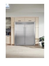 Stainless Steel 84in Built-In Trim Kit Double-Louvered Fridge/Freezer Built-in Freezers price