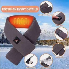 Electric Heated Scarf USB Heating Neck Heating Pad Winter Warmer Wrap Shawl 2025 Women's Neck Warmer price