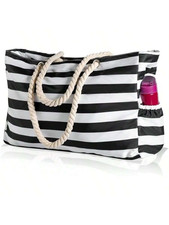 Large Beach Bags for Women Waterproof Sandproof Beach Tote Bag with Zipper and P Women's Beach Bag price