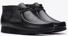 Clarks Wallabee Boot - 26168041 - KIDS / JUNIORS (BLACK LEATHER) Unisex Kids' Booties price