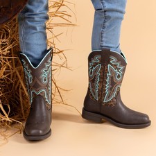 Kids Boys Girls Cowboy Cowgirl Boots Western Boots Mid Calf Youth Riding Boots Unisex Kids' Booties price