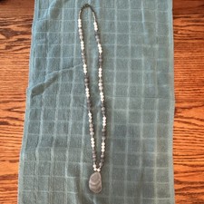 Beaded Long Necklace Pearl Necklace price