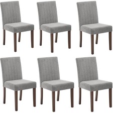 2/4/6-Pack Stripe Dining Chairs, Parsons Style w/ Padded Seat for Kitchen & Cafe Cafe & Canteen Chair price
