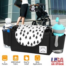 Universal Stroller Organizer Bag Cup Holder Bottle Keys Bag Diaper Organizer Stroller-Pram Organizer price