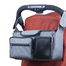Universal Baby Stroller Storage Bag Baby Organizer Mummy Bag Bottle Cup Holder Stroller-Pram Organizer price