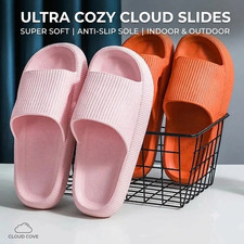Cozy Pillow Slides Anti-Slip Sandals Ultra Soft Slippers Cloud Home Outdoor Shoe Women's Slippers and Sandals price