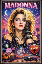 Madonna Colorful Sticker Decal Laptop Wall Mirror Cup Tumblr Locker Sticker Mirror price
