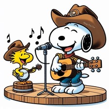 Snoopy and Woodstock Band Sticker Decal Laptop Wall Mirror Cup Tumblr Locker Sticker Mirror price