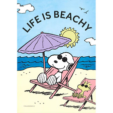 Snoopy Life is Beachy Sticker Decal Laptop Wall Mirror Cup Tumblr Locker Sticker Mirror price