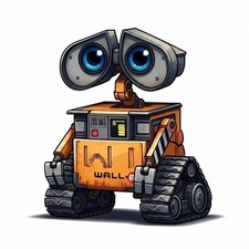 Wall-e Robot Sticker Decal Laptop Wall Mirror Cup Tumblr Locker Sticker Mirror price