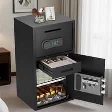6.0 Cu ft Safe Box, Steel Security Safes with Jewelry Drawer & Adjustable Shelf Office Safe price