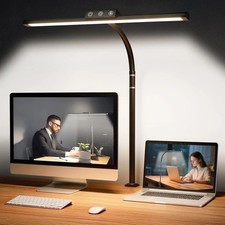LED Desk Lamp for Home Office, Flexible Gooseneck Desk Lamp with Clamp, 5 Color Office Desk Lamp price