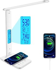 Desk Lamp, Desk Light with Wireless Charger, USB Charging Port, Dimmable Office Office Desk Lamp price