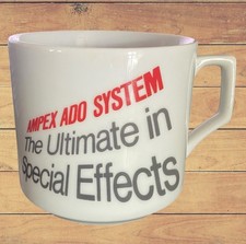 80s Video Editing Ampex Digital Optics Cup Mug The Ultimate in Special Effects Digital Video Editing price