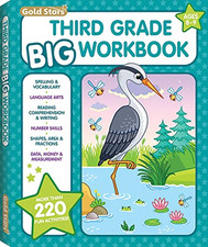 3rd Grade BIG Workbook All Subjects for Kids 8 - 9 includes 220+ Activities, Spe All Subjects price