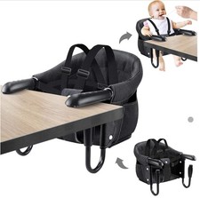 Black Baby High Chair, Hook on high Chair, Portable High Chair for Travel, High Portable High Chair price