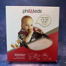 phil&teds Lobster™ Portable Clip-On High Chair in Red Portable High Chair price