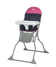 Cosco Kids Simple Fold High Chair, Pink Portable High Chair price