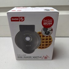 Dash Mini 4" Waffle Maker Non Stick  350 Watts Gray Color New Waffle Maker price