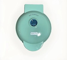DASH Mini 4” Waffle Maker – Model DMW001AQ – Aqua Green – NEW Waffle Maker price