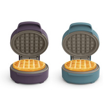 bella Snack-n-Store Mini Waffle Maker, EverGood™ Ceramic Nonstick Coating Waffle Maker price