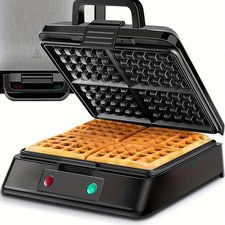 Heavy Waffle Maker Iron Square Non-Stick Double Waring 4 Belgian Machine Baking Waffle Maker price