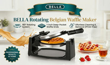 Bella 13991 Rotating Waffle Maker - Silver Waffle Maker price