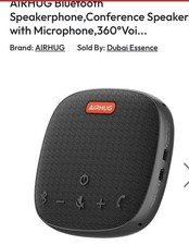 AIRHUG Portable Conference Speaker and Microphone, Bluetooth Speakerphone -l Conference Phones price