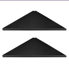 Corner Mounting Shelf Set of 2 – Easy to Install Floating Wall Shelves with W... Kitchen Corner Set price