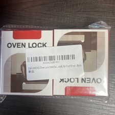 Oven Lock Child Safety 2 Pack No Tools Needed Black Adhesive Baby Proof Baby Oven Lock price