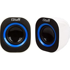 iStuff E2 Computer Speakers - White Computer Speakers price