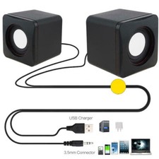 Mini USB Power Wired Computer Speakers Stereo 3.5mm Jack For Desktop PC Laptop Computer Speakers price